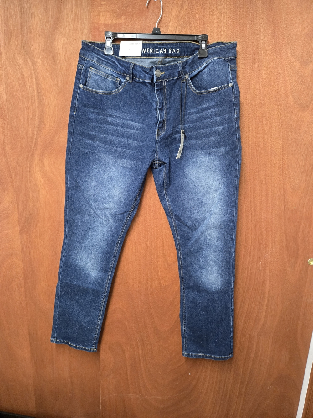 NWT 38x30 American Rag Men’s Dark Blue Slim Jeans